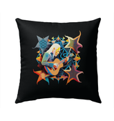 Bassline Bliss Outdoor Pillow